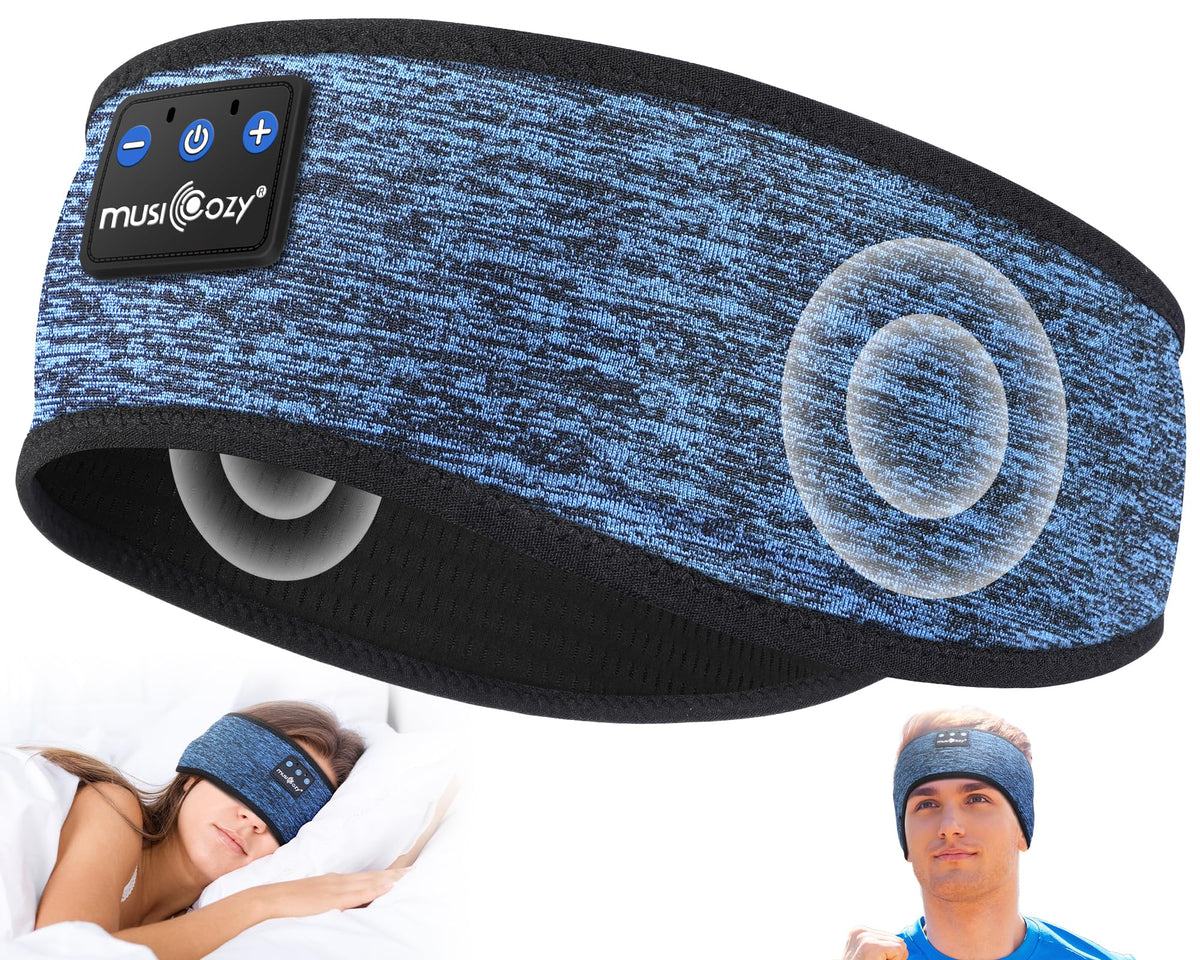 MUSICOZY Bluetooth 5.4 Sleep Headphones Headband Sports Wireless Audio